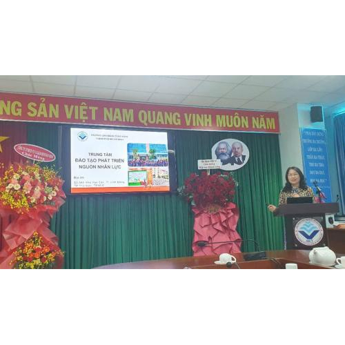 Trường Cao Đẳng Công Nghệ TP.HCM Ra Mắt Trung Tâm Đào Tạo Phát Triển Nguồn Nhân Lực