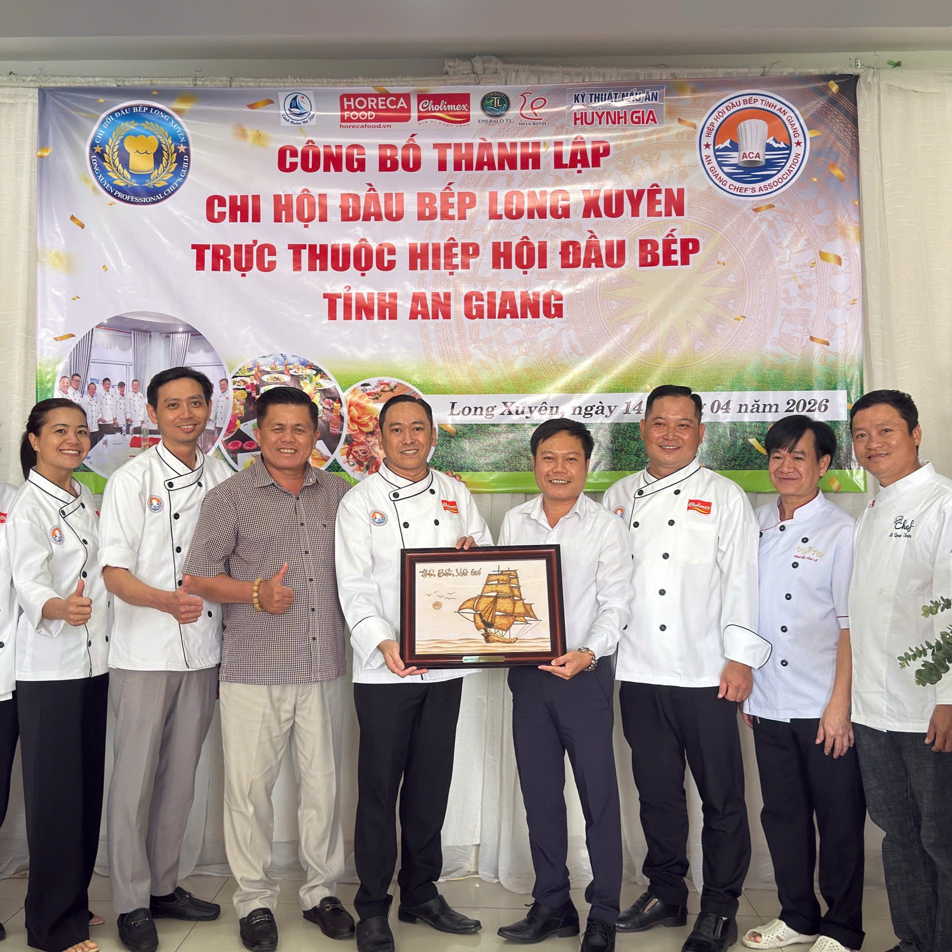 Chi Hội Đầu Bếp Long Xuyên Chính Thức Ra Mắt: Hội Tụ Tinh Hoa – Nâng Tầm Ẩm Thực An Giang