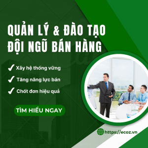 Quản Lý Và Đào Tạo Đội Ngũ Bán Hàng