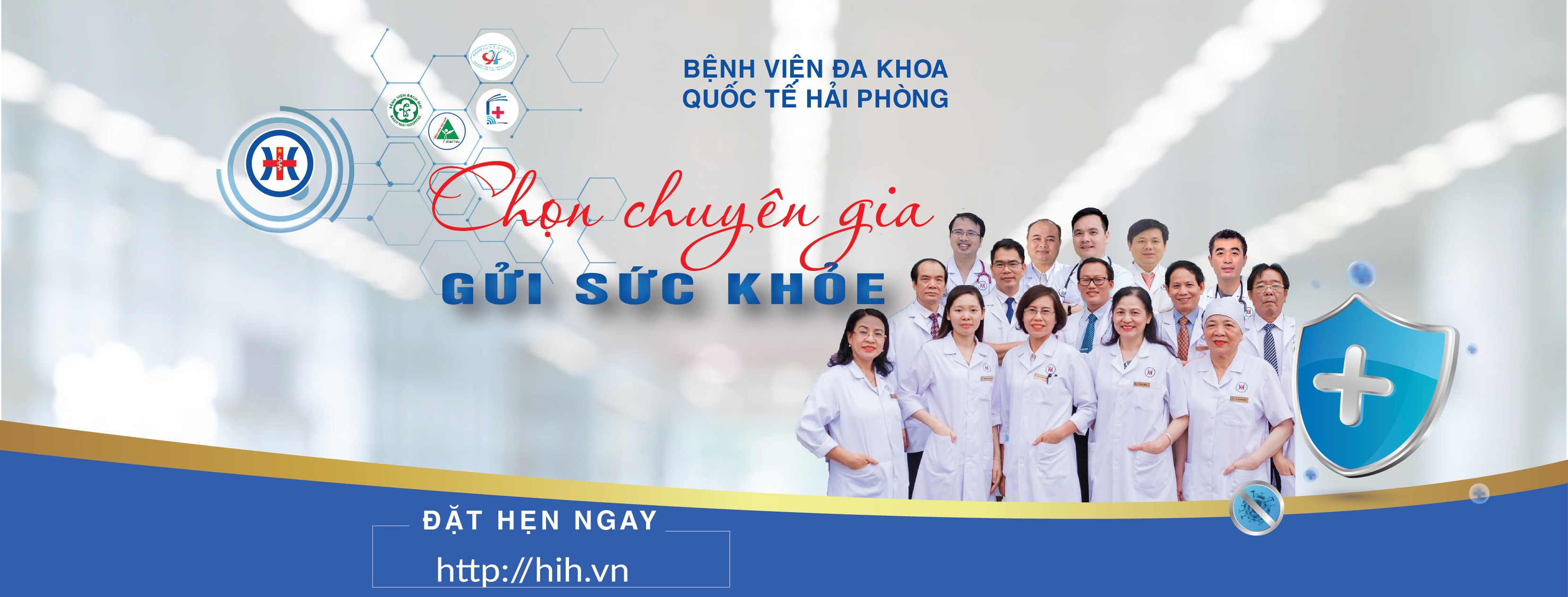 Ngoại cảnh bệnh viện đẹp và thân thiện