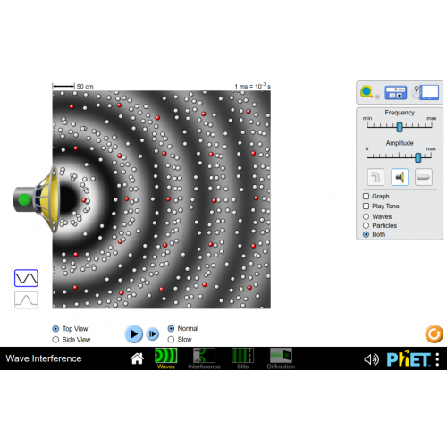 (Mô phỏng) Vật lý: Wave Interference (Giao thoa sóng)