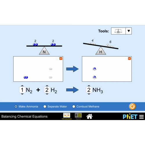 (Mô phỏng) Hóa học: Balancing Chemical Equations (Cân Bằng Phương Trình Hóa Học)