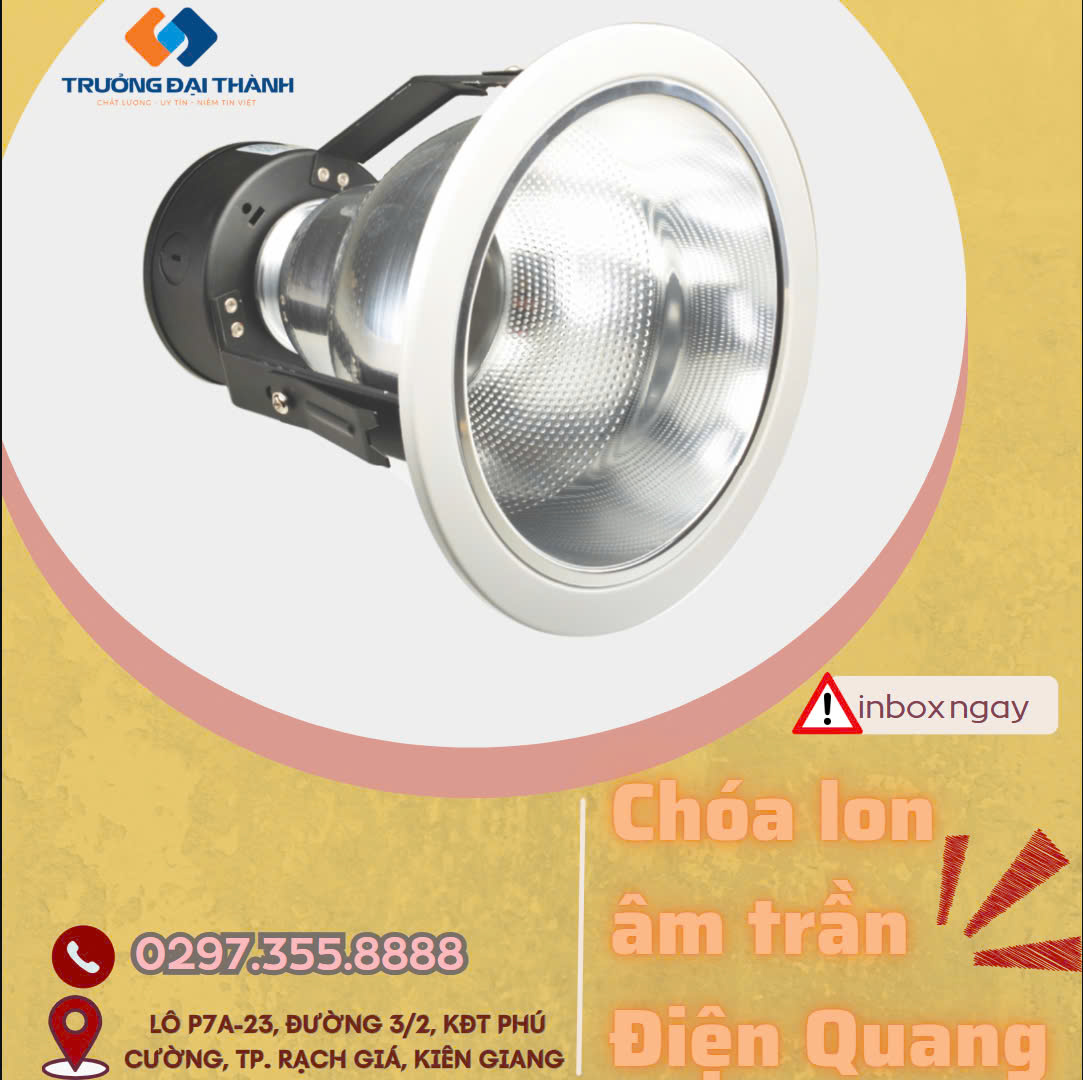 Chóa lon âm trần Điện Quang ĐQ_DL 50V ( đứng 5