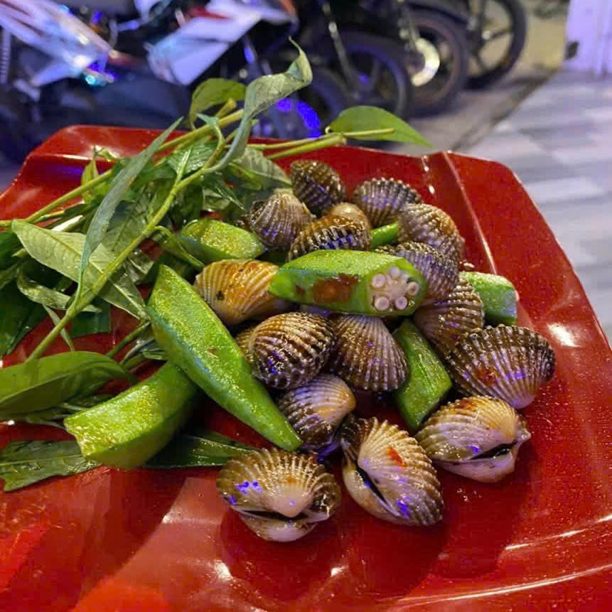 Sò Huyết Rang Muối