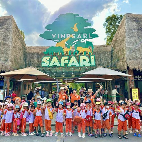 Tham Quan Vinpearl Safari Phú Quốc Cùng Mầm Non Khải Trí