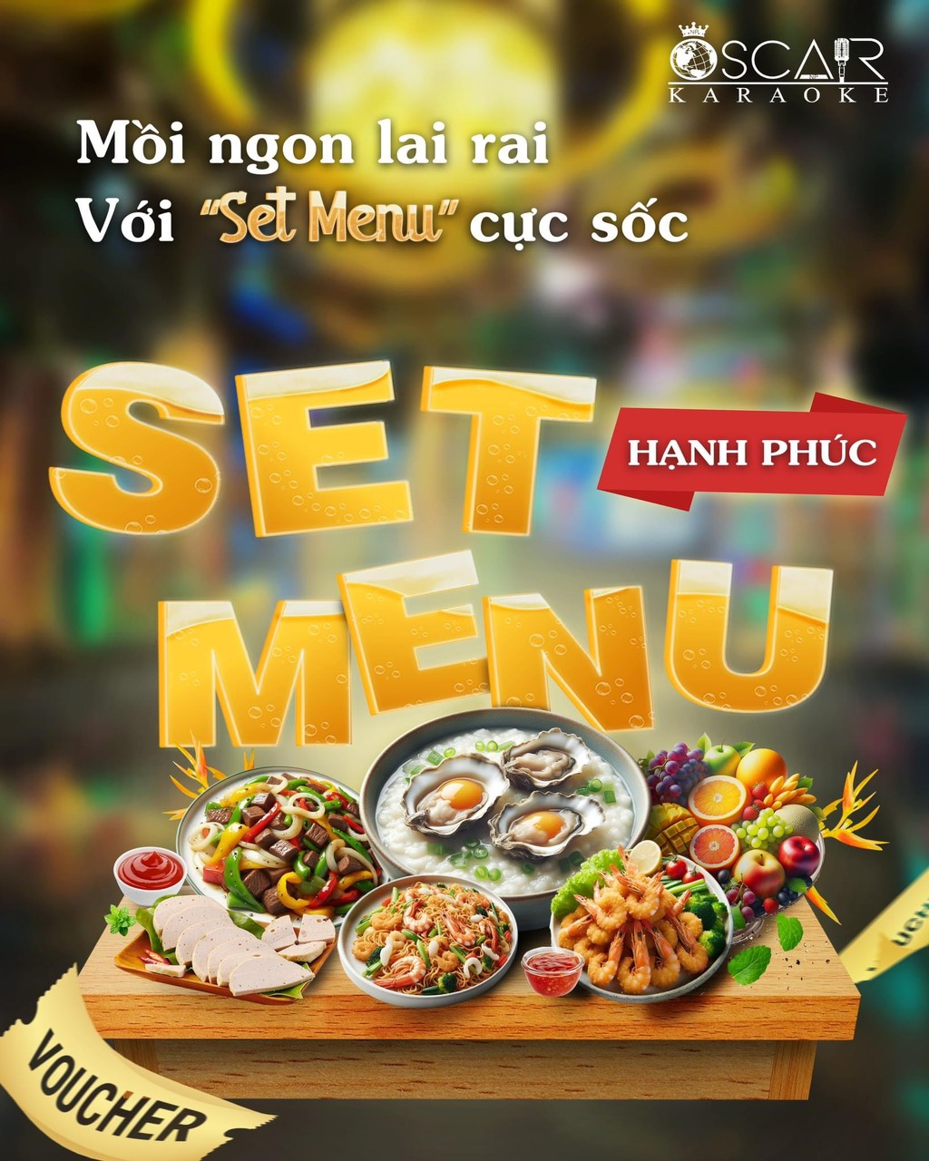 Set Menu Hạnh Phúc