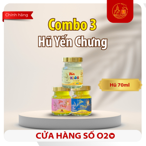 Combo 3 Hũ Yến Chưng ANestLand