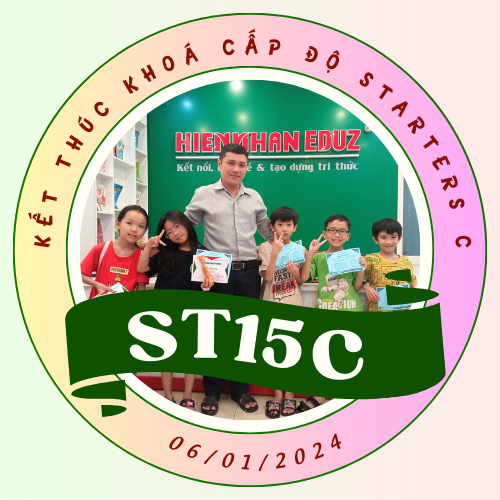 Kết thúc khoá lớp ST15C