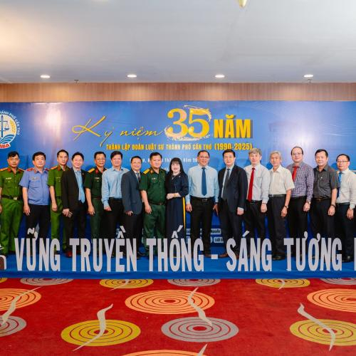 Kỷ Niệm 35 Năm Ngày Thành Lập Đoàn Luật Sư Thành Phố Cần Thơ