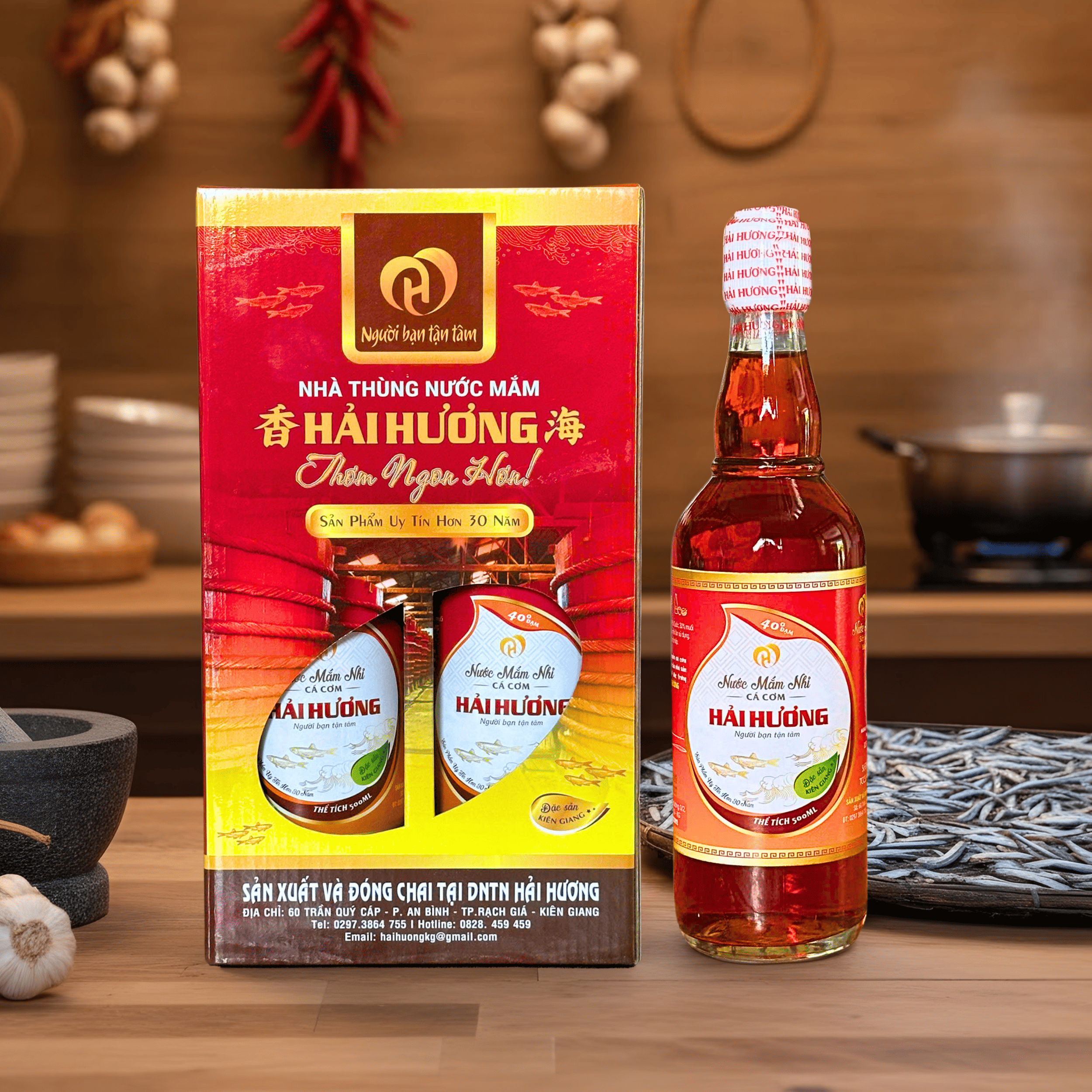 NƯỚC MẮM NHỈ HẢI HƯƠNG – TINH HOA NƯỚC MẮM TRUYỀN THỐNG, ĐẬM ĐÀ CHUẨN VỊ VIỆT