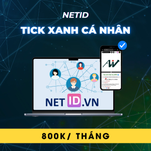 Tài Khoản NetID Tick Xanh Cá Nhân
