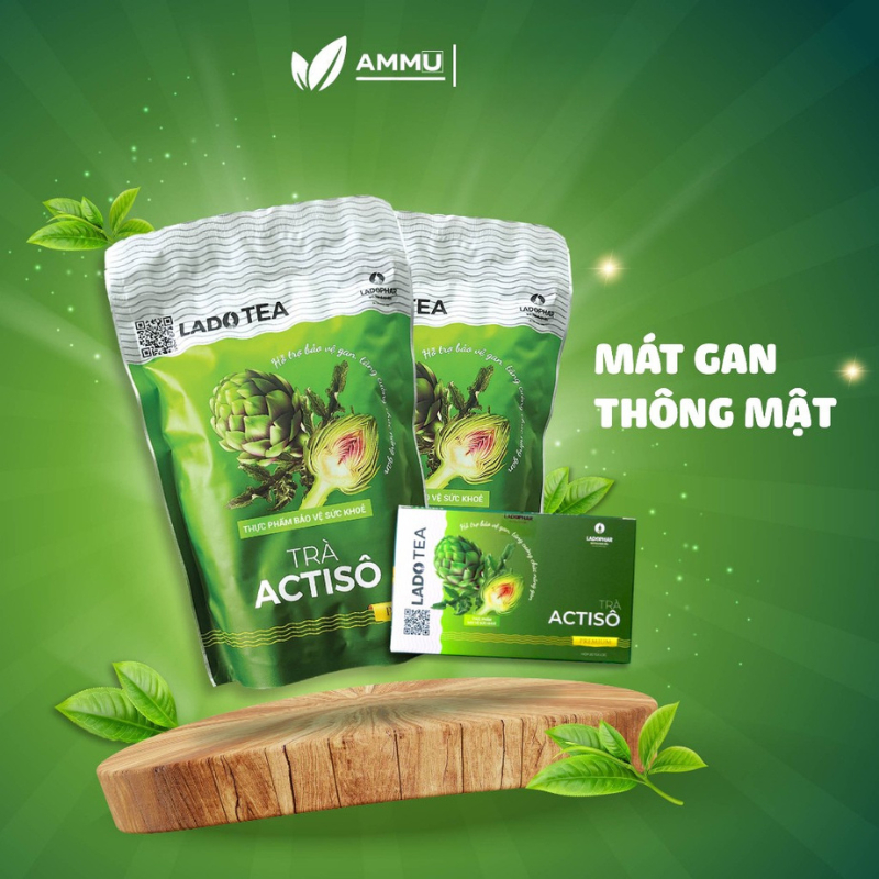 Trà Túi Lọc LADO tea ACTISO – Chạm Vị Thiên Nhiên, An Yên Mỗi Ngày