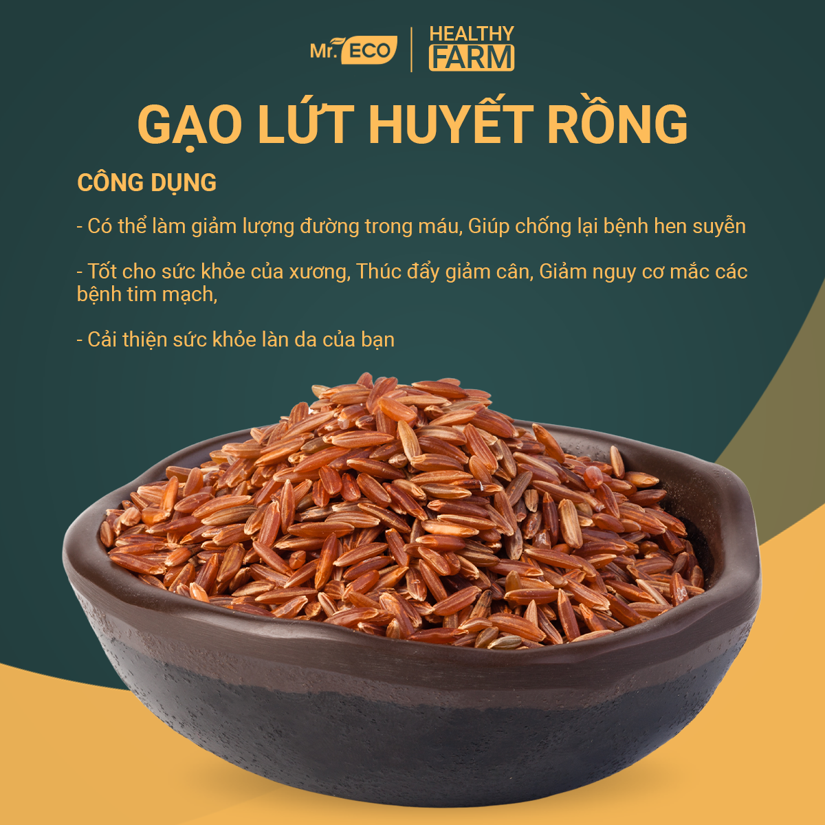 Gạo Lứt Huyết Rồng Nguyên Cám – "Siêu Thực Phẩm" Cho Chế Độ Ăn Thực Dưỡng.