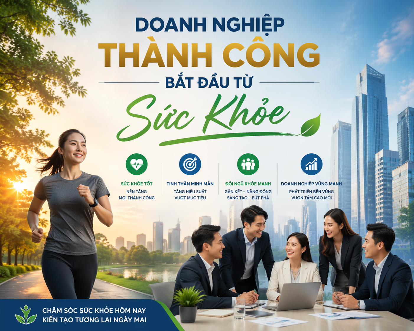 Doanh Nghiệp Thành Công Bắt Đầu Từ Sức Khỏe