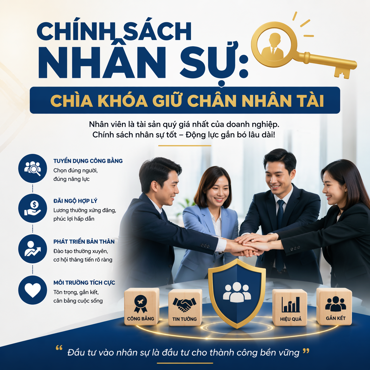 Chính Sách Nhân Sự: Chìa Khóa Giữ Chân Nhân Tài