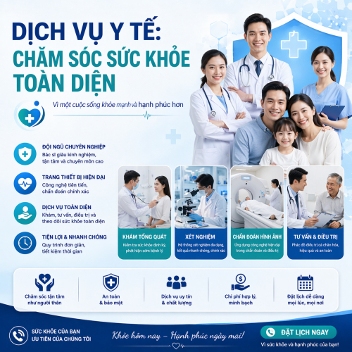 Dịch Vụ Y Tế: Chăm Sóc Sức Khỏe Toàn Diện