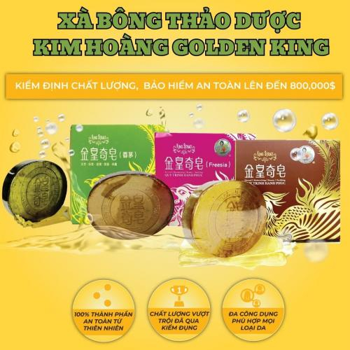 Sản phẩm Xà bông thảo dược Kim Hoàng