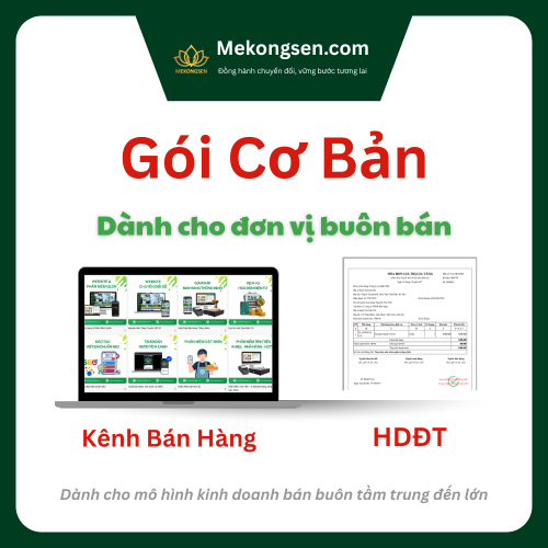 Gói Cơ Bản Dành Cho Đơn Vị Bán Buôn