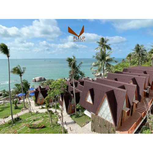 Khuôn viên Fly Up Resort - Nơi hòa quyện giữa thiên nhiên và sự sang trọng