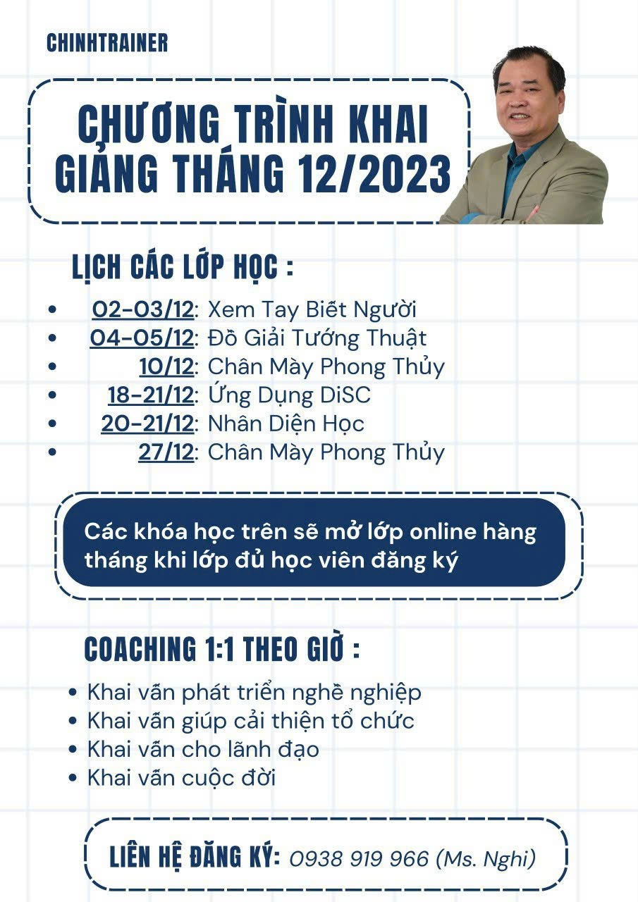 Lớp khai giảng