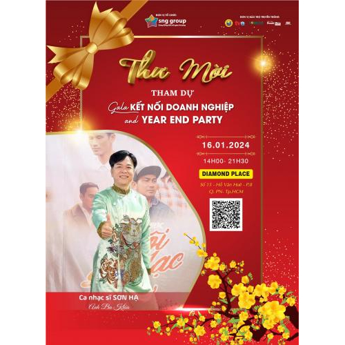 SNG GROUP - Chào mừng Ca nhạc sĩ Sơn Hạ tham gia sự kiện Kết Nối Doanh Nghiệp & Year End Party