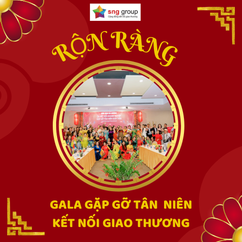 Rộn ràng Doanh nhân Gặp gỡ Tân Niên Chào Xuân Giáp Thìn