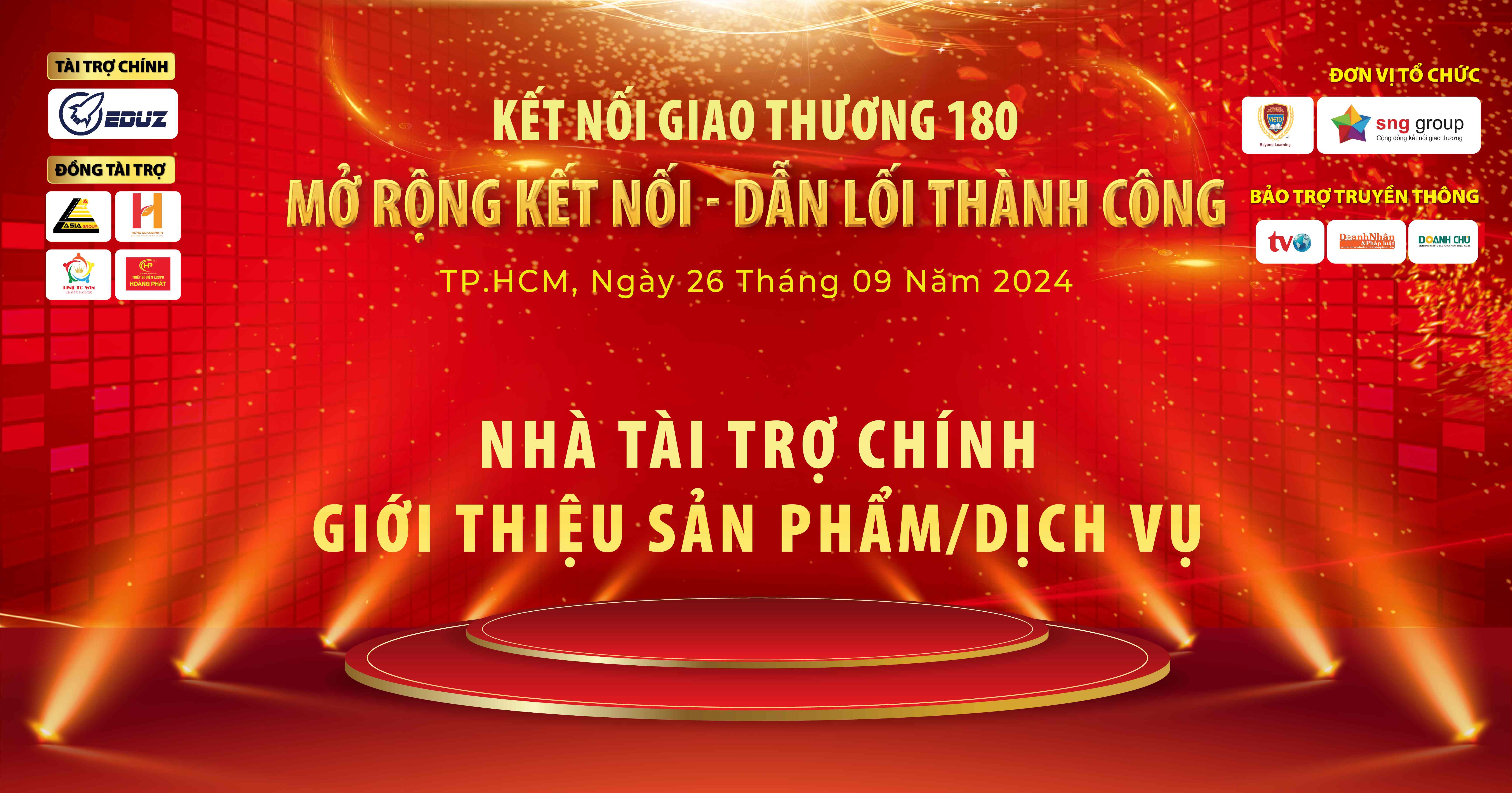 5. Nhà tài trợ chính giới thiệu về sản phẩm - dịch vụ