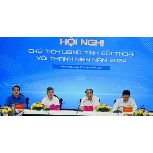 Hội Nghị Chủ Tịch UBND Tỉnh Đối Thoại Với Thanh Niên Năm 2024