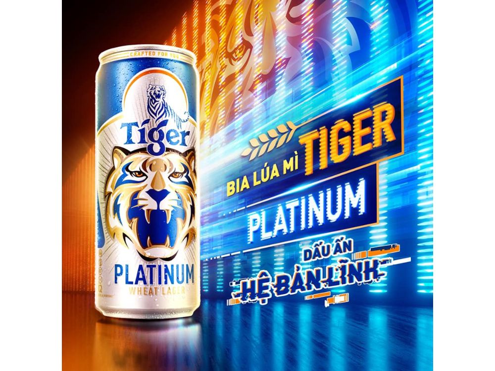 Tiger Platinum Wheat Lager