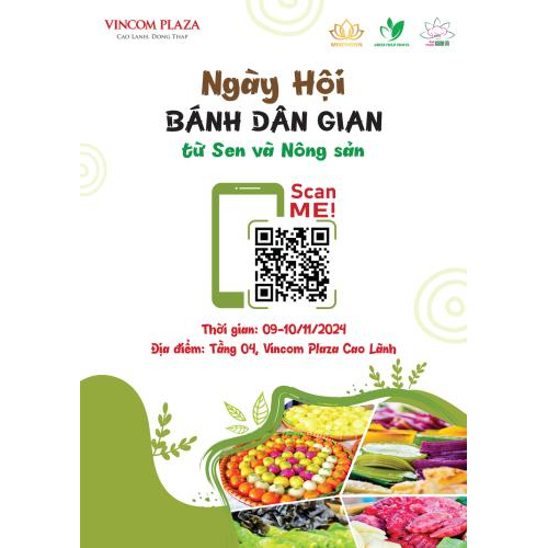 Ngày Hội Bánh Dân Gian Từ Sen Và Nông Sản