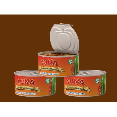 Cá Ngừ Sốt Cà Đậu Hành KTCFOOD 185g