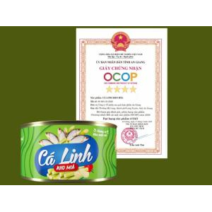 Cá Linh Kho Mía Antesco 210g – Đặc Sản An Giang