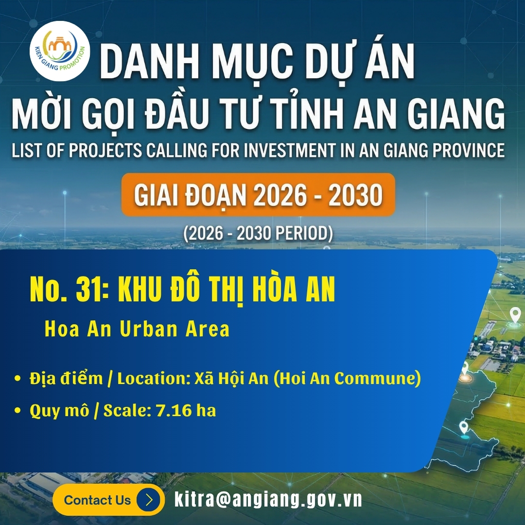 No. 31: Khu Đô Thị Hòa An | Đầu Tư An Giang 2026-2030