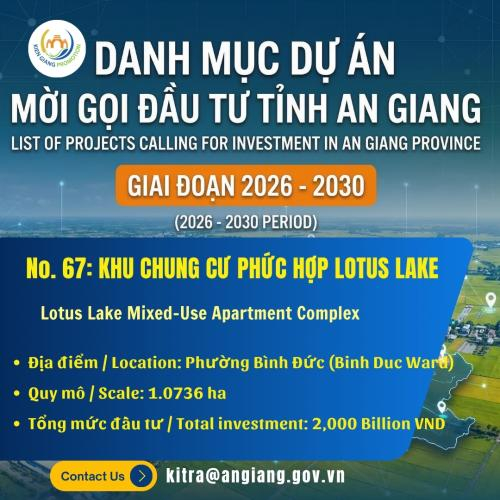 No. 67: Khu Chung Cư Phức Hợp Lotus Lake | Đầu Tư An Giang 2026-2030