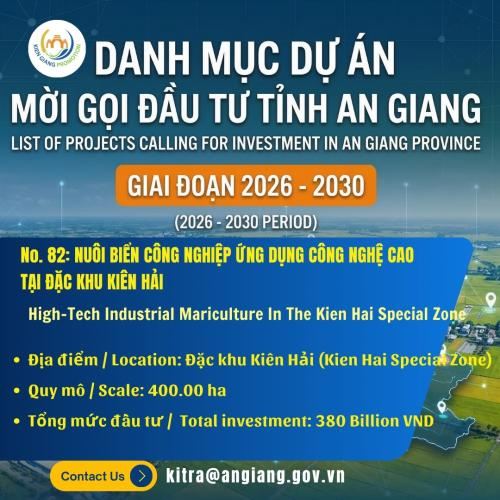 No. 82: Nuôi Biển Công Nghiệp Ứng Dụng Công Nghệ Cao Tại Đặc Khu Kiên Hải