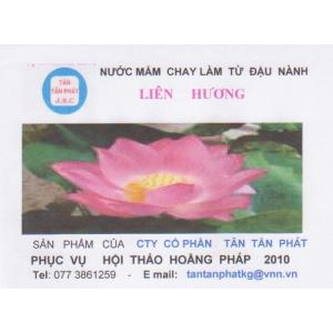 Nước mắm chay làm từ đậu nành Liên Hương