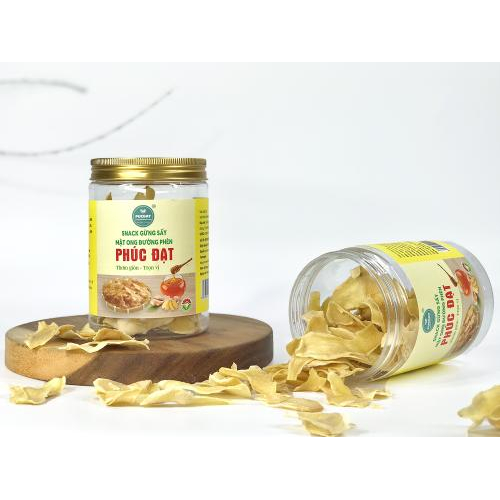 Snack Gừng Sấy Mật Ong Đường Phèn - Hộp 50gr