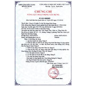 Công Ty Cổ Phần Tư Vấn Xây Dựng Kiên Giang