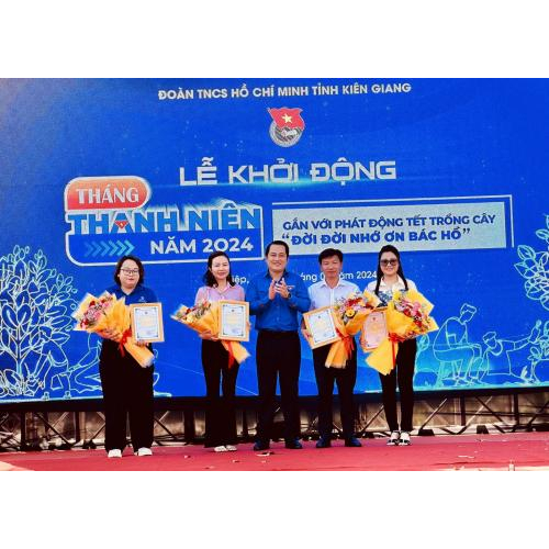 Kiên Giang: Huy động nguồn lực trên 2 tỷ đồng cho tháng Thanh niên năm 2024