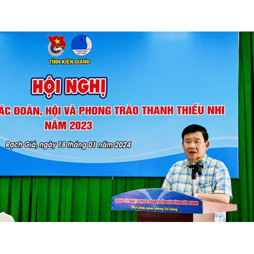 Công tác Đoàn – Hội tỉnh Kiên Giang hoàn thành xuất sắc nhiệm vụ năm 2023