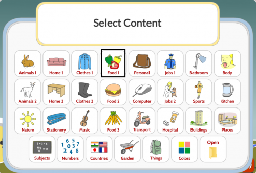 Game: Vocabulary Concentration