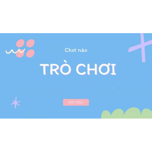 Trò chơi ôn tập