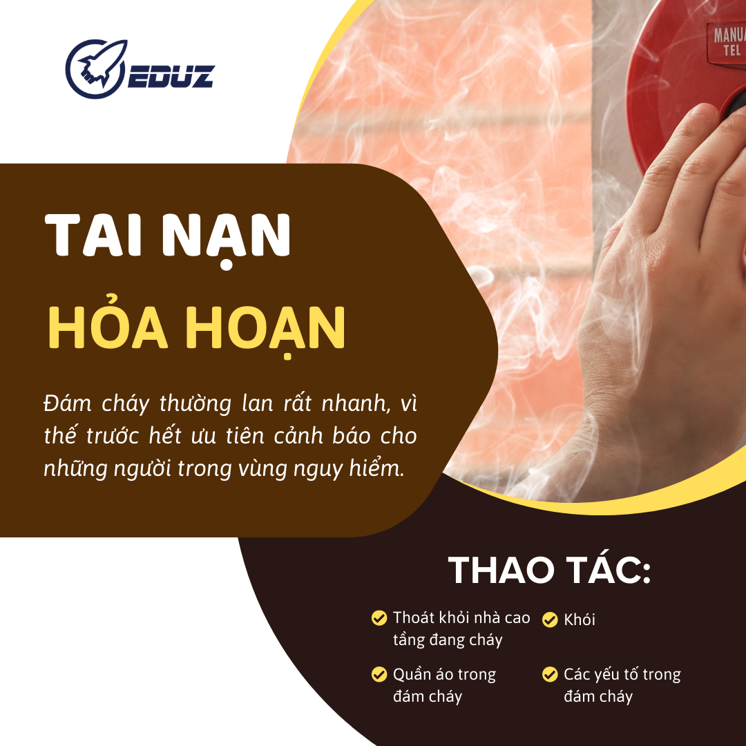 Những Cách Kiểm Soát Một Tai Nạn Hỏa Hoạn