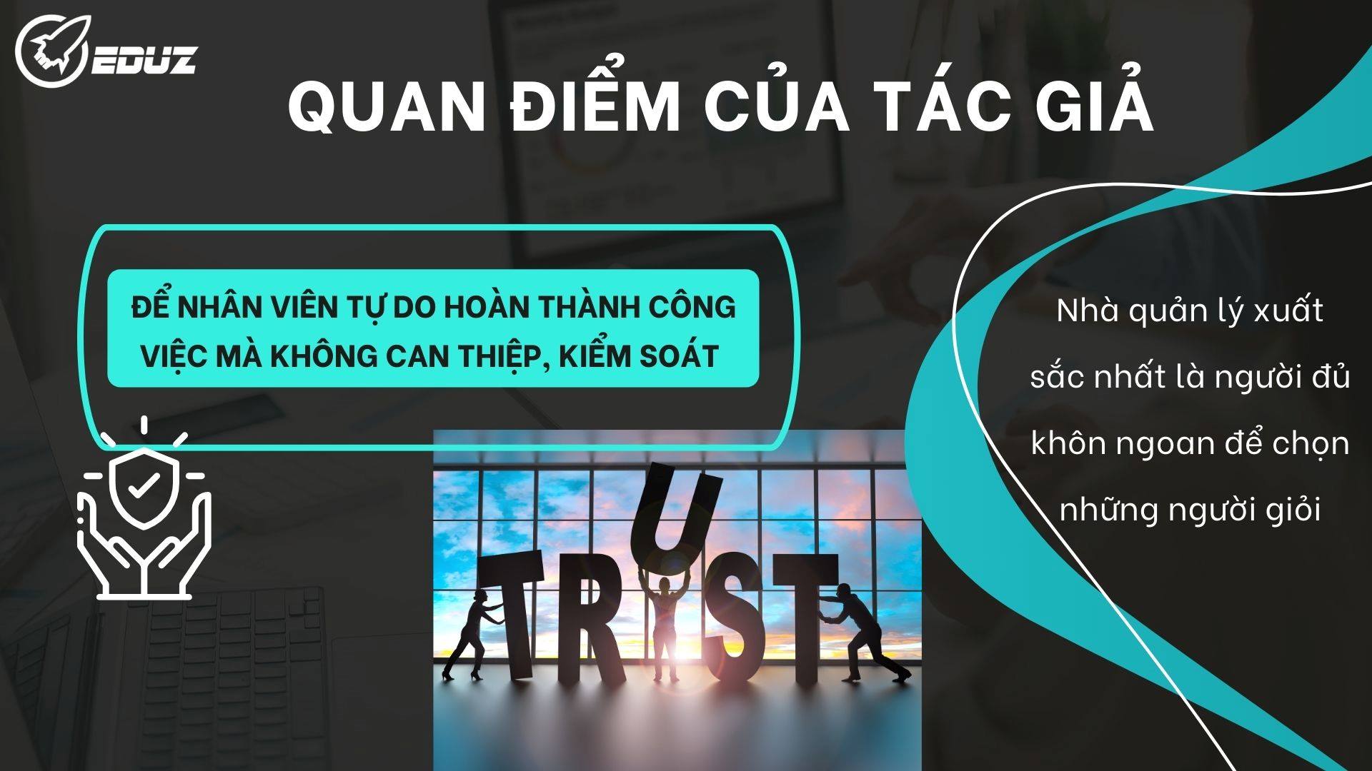 2.Quan điểm của tác giả: