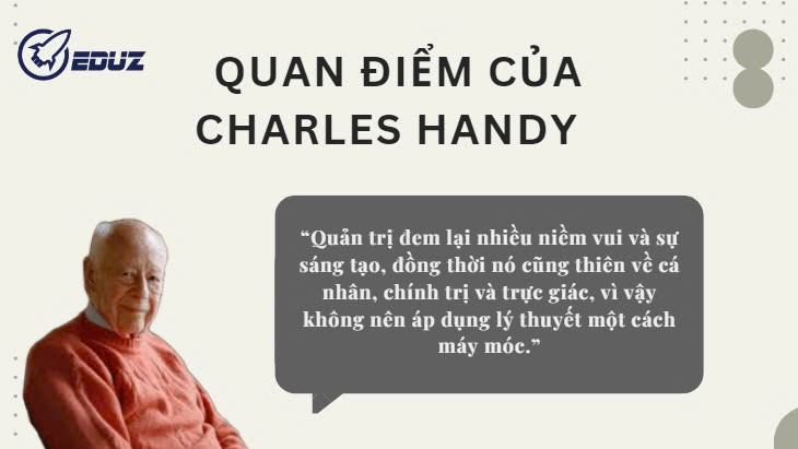 2. Quan điểm của Charles Handy