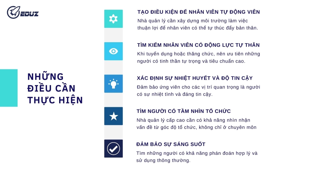 3. Điều cần thực hiện