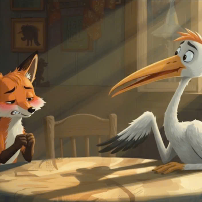 Qua câu chuyện, em học được điều gì về cách cư xử với bạn bè?