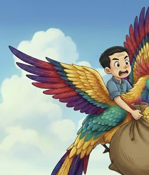 Câu chuyện này dạy chúng ta bài học gì về lòng tham, sự trung thực?