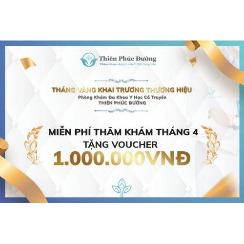 Phòng Khám Đa Khoa Y Học Cổ Truyền Thiên Phúc Đường Khai Trương Tưng Bừng Miễn Phí Thăm Khám Tháng 4