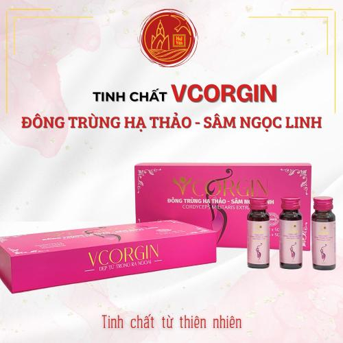 Tinh Chất Đông Trùng Hạ Thảo, Sâm Ngọc Linh - VCORGIN